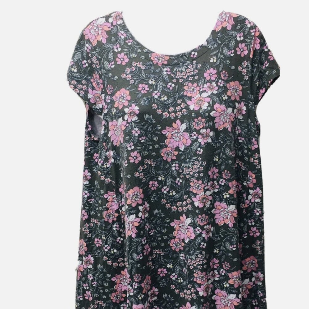 🔥 4 for $20 DEAL 🔥 LOFT Petites Floral A-Line Dress Women’s Size MP